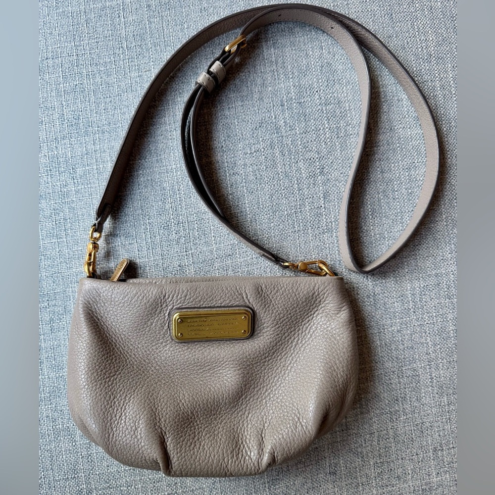 Marc Jacobs Bags | Marc By Marc Jacobs Leather Classic Q Percy Crossbody taupe